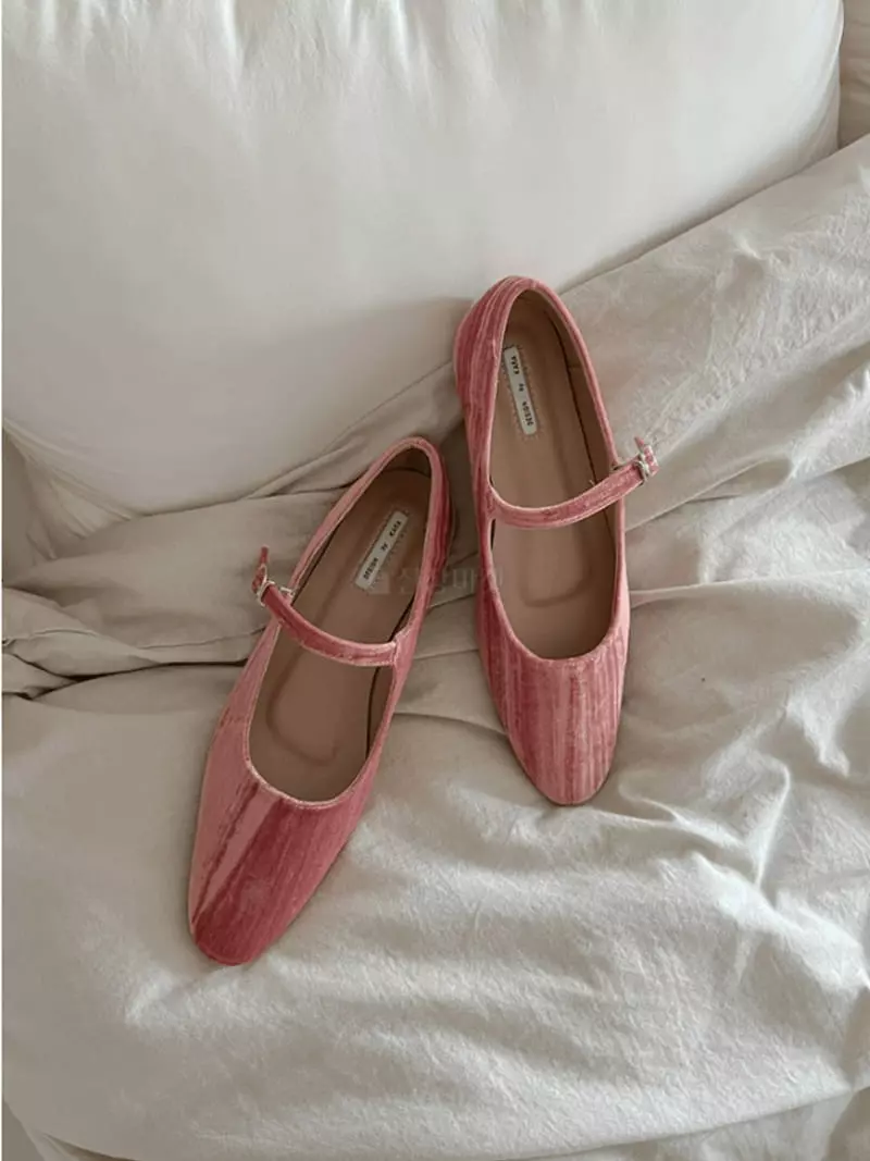 Golden Shoe - Korean Women Fashion - #momslook - ka53 Flats - 8