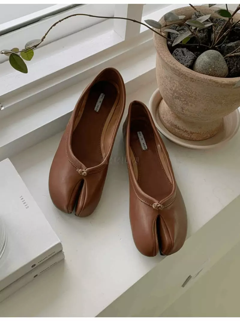 Golden Shoe - Korean Women Fashion - #momslook - ka5257 Flats - 5