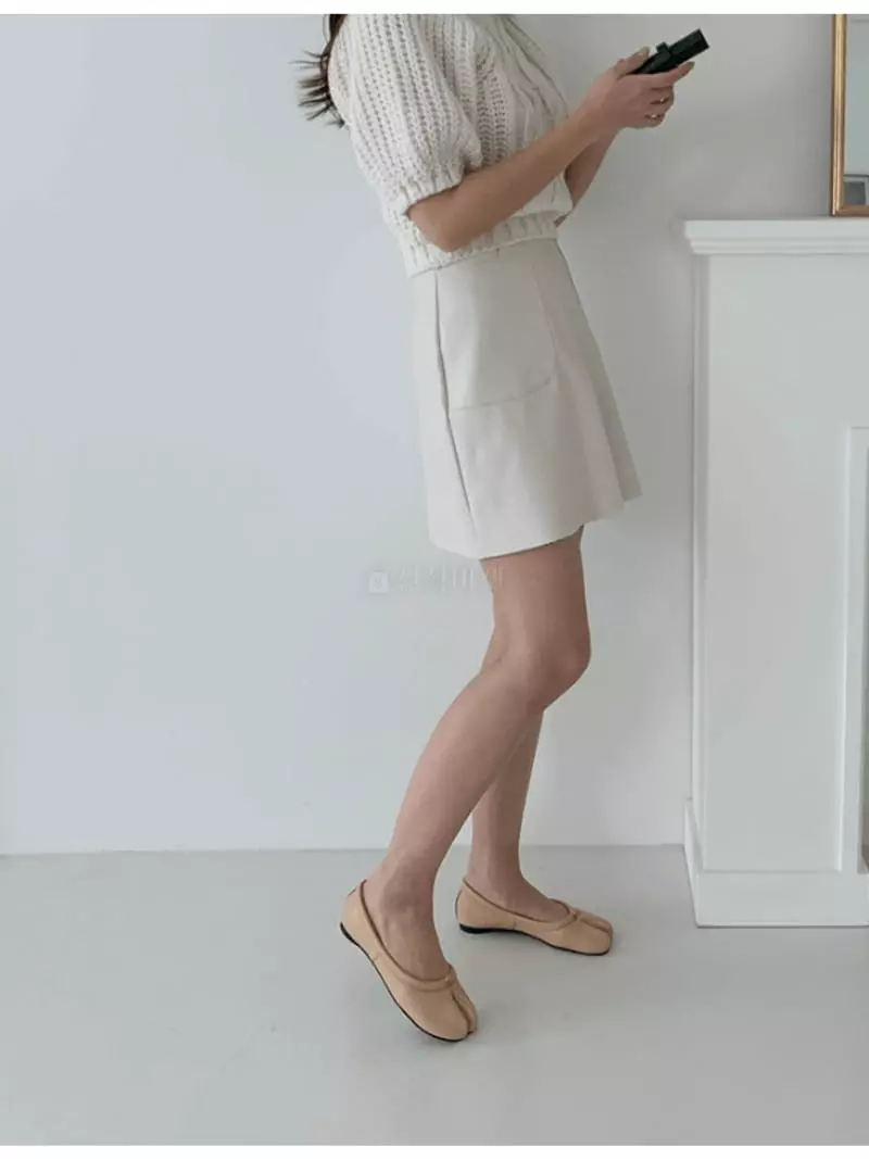 Golden Shoe - Korean Women Fashion - #momslook - ka5257 Flats - 7