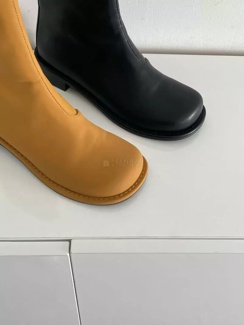 Golden Shoe - Korean Women Fashion - #momslook - i6051 Boots - 6