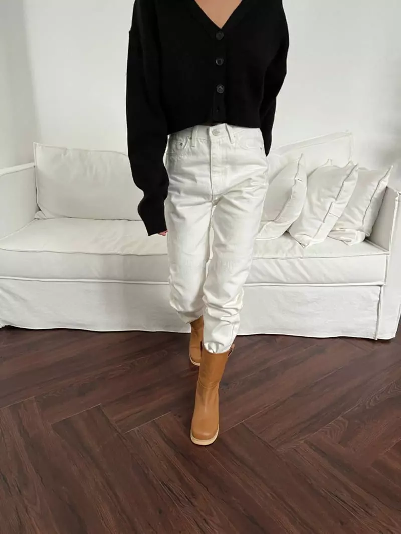 Golden Shoe - Korean Women Fashion - #momslook - i6046 Boots - 10