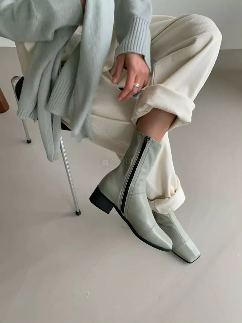 Golden Shoe - Korean Women Fashion - #momslook - i6027 Ankle Boots - 10