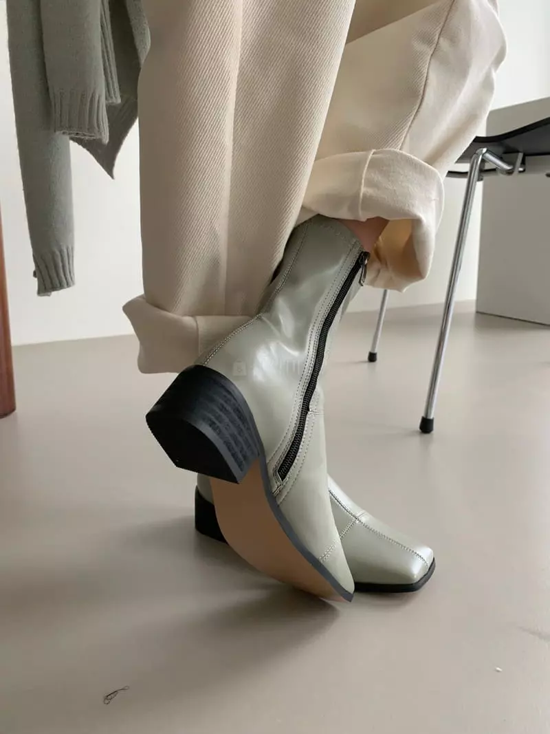 Golden Shoe - Korean Women Fashion - #momslook - i6027 Ankle Boots - 8