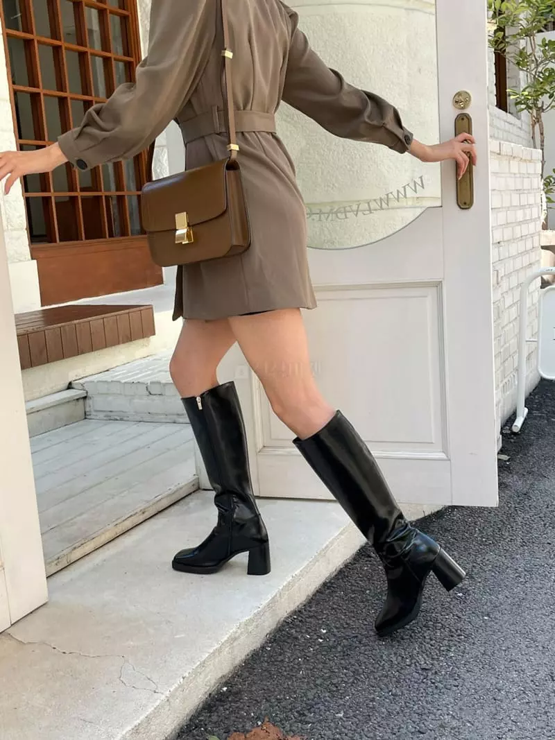 Golden Shoe - Korean Women Fashion - #momslook - sty536 Long Boots - 11
