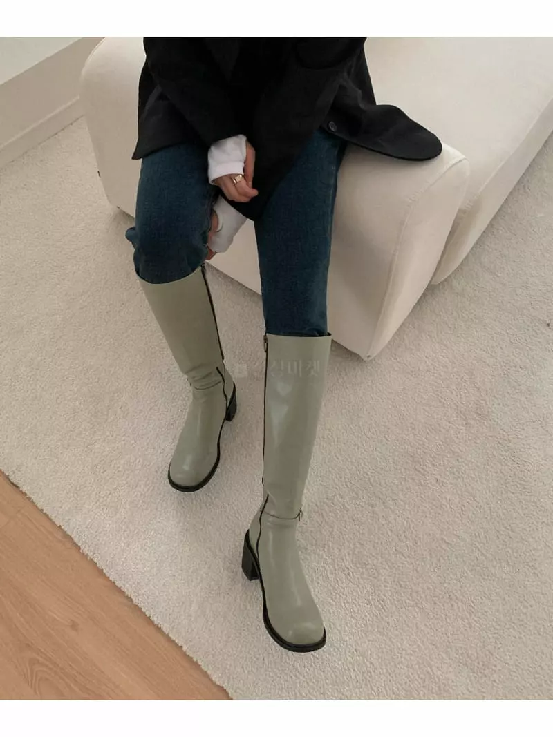 Golden Shoe - Korean Women Fashion - #momslook - i6025 Long Boots - 7