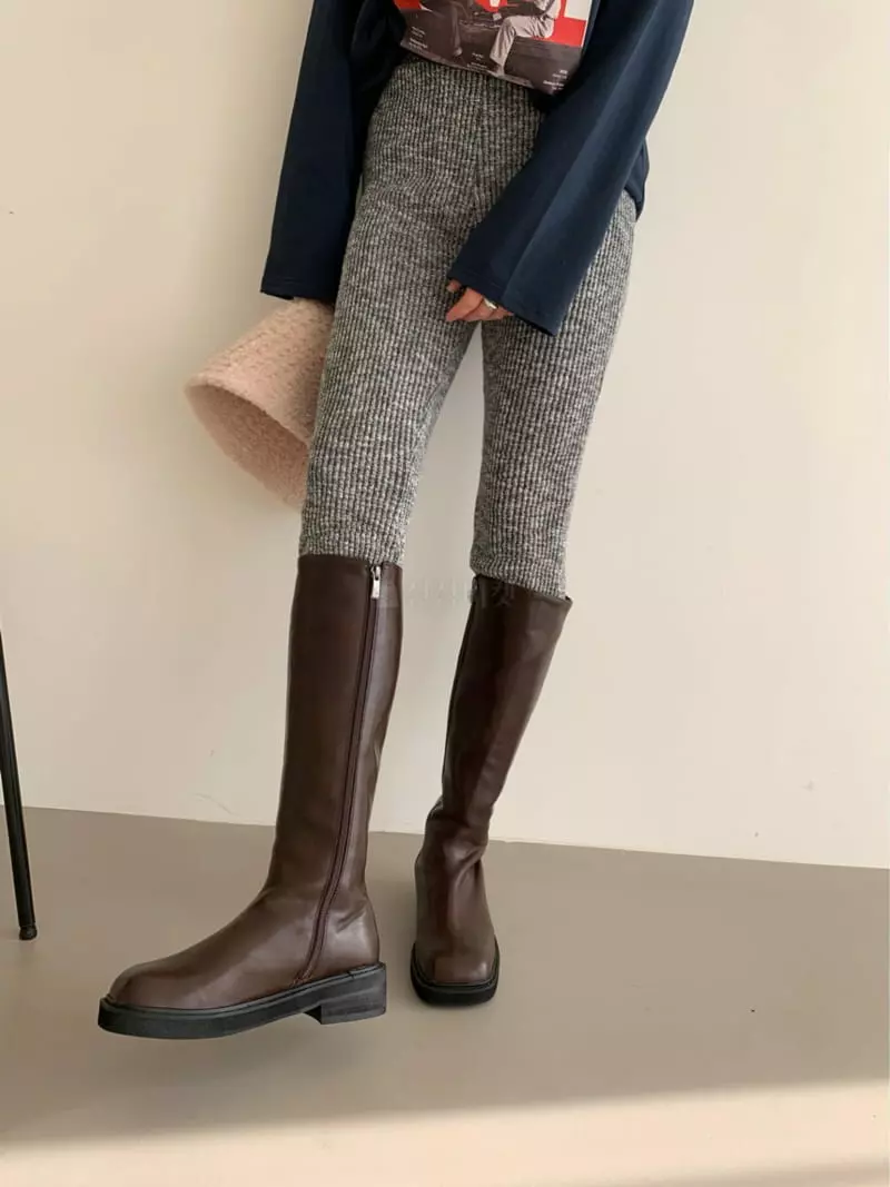 Golden Shoe - Korean Women Fashion - #momslook - i6018 Long Boots - 12