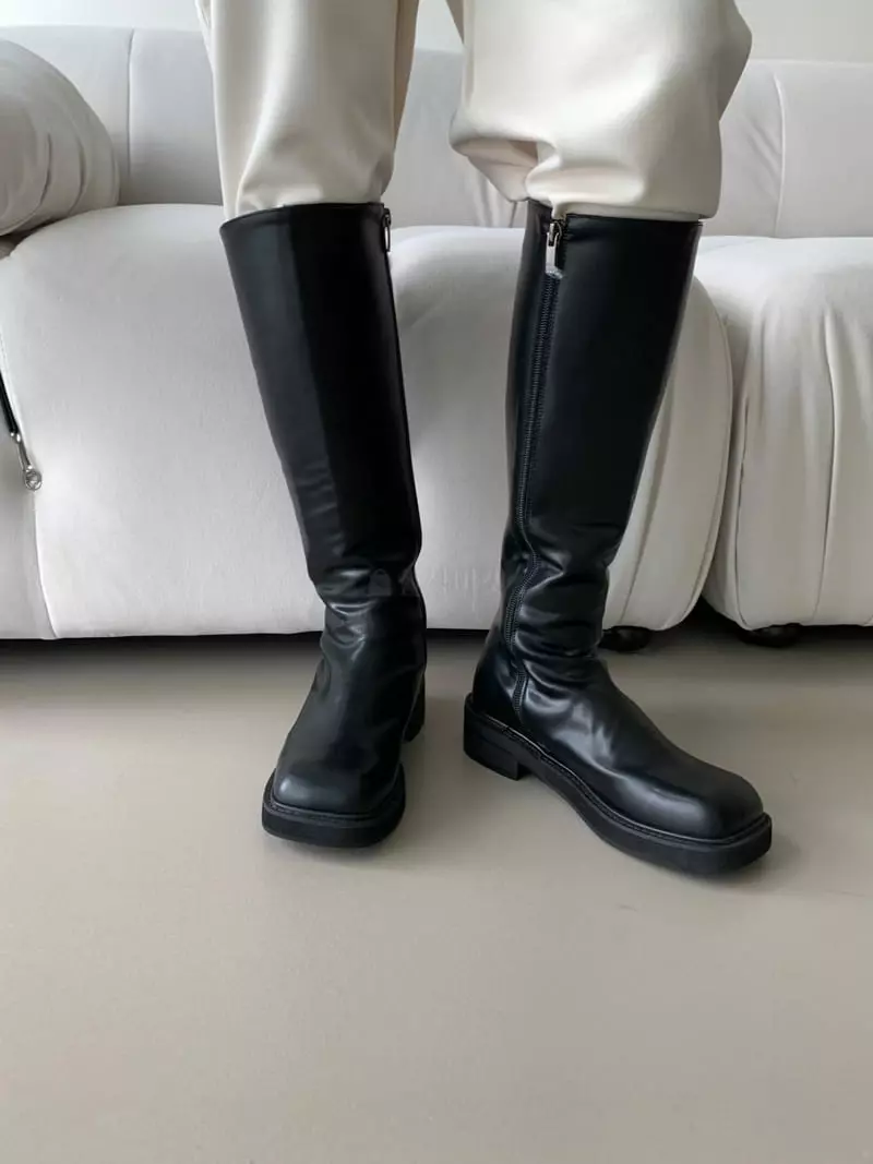 Golden Shoe - Korean Women Fashion - #womensfashion - i6018 Long Boots - 4