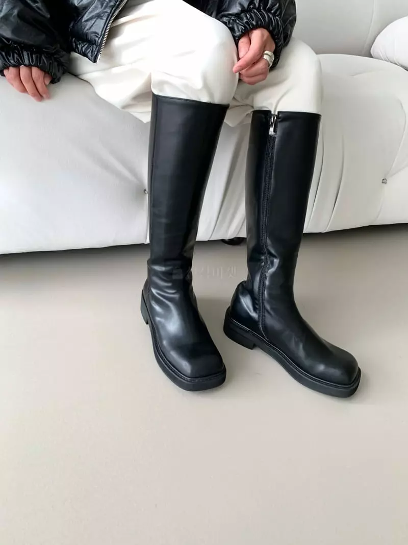 Golden Shoe - Korean Women Fashion - #momslook - i6018 Long Boots - 6