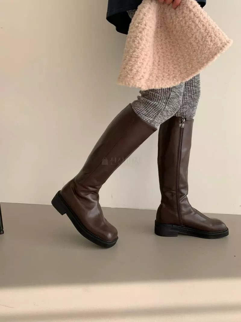 Golden Shoe - Korean Women Fashion - #momslook - i6018 Long Boots - 8