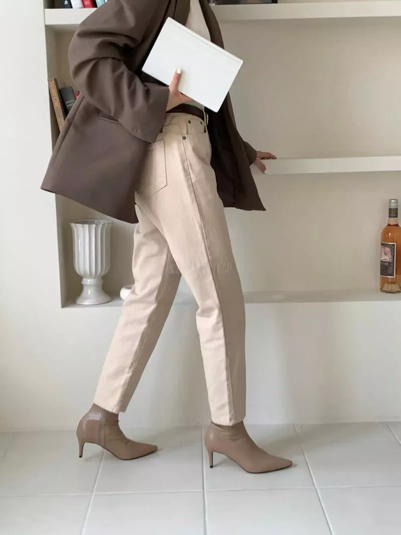 Golden Shoe - Korean Women Fashion - #momslook - i6012 Ankle Boots - 11