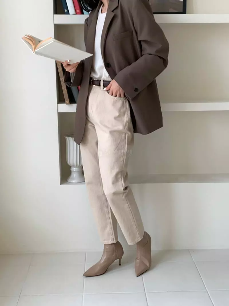 Golden Shoe - Korean Women Fashion - #momslook - i6012 Ankle Boots - 9