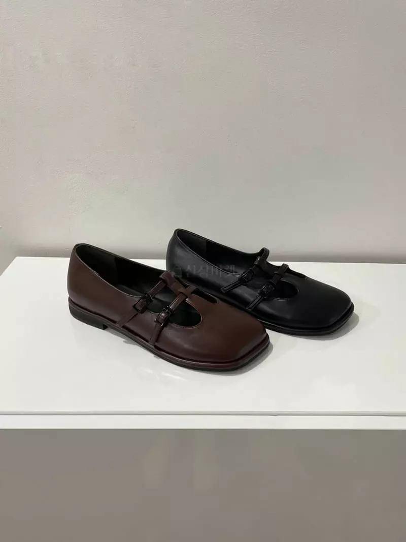 Golden Shoe - Korean Women Fashion - #momslook - i1706 Flats - 7