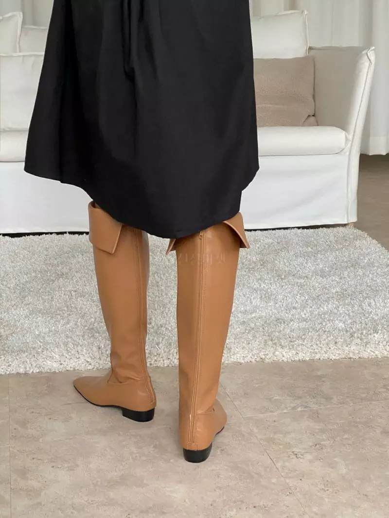 Golden Shoe - Korean Women Fashion - #momslook - h2031 Long Boots - 12