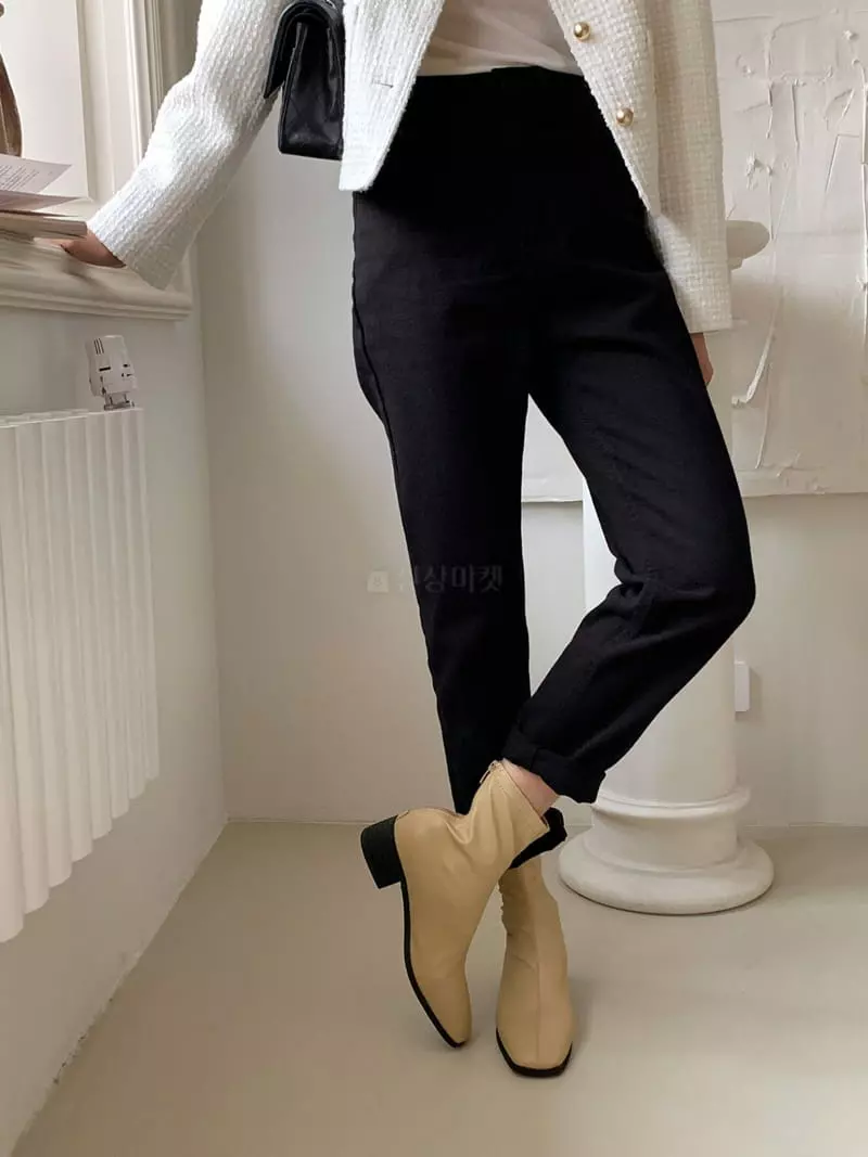 Golden Shoe - Korean Women Fashion - #momslook - fa1122 Ankle Boots - 5
