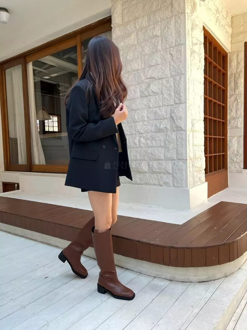 Golden Shoe - Korean Women Fashion - #momslook - sty533 Long Boots - 7