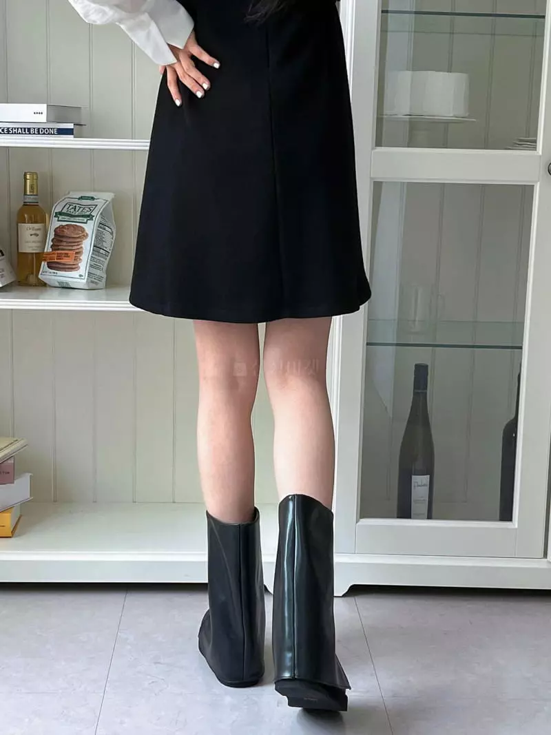 Golden Shoe - Korean Women Fashion - #momslook - DH3758 Boots - 5