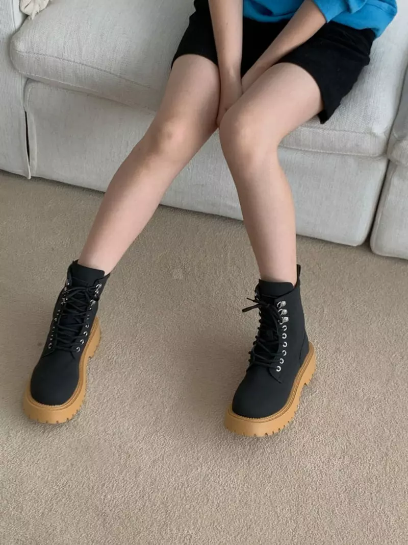 Golden Shoe - Korean Women Fashion - #momslook - dam1027 Boots - 5