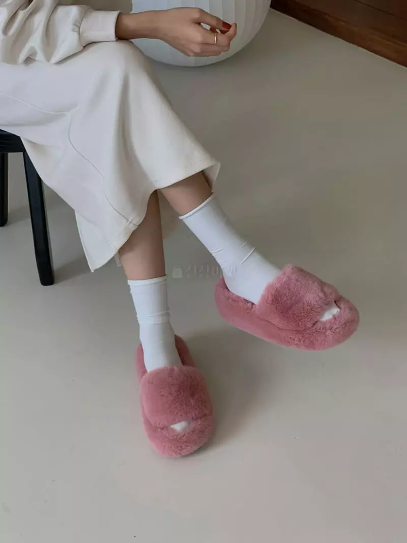 Golden Shoe - Korean Women Fashion - #momslook - dam1026 Slippers - 8