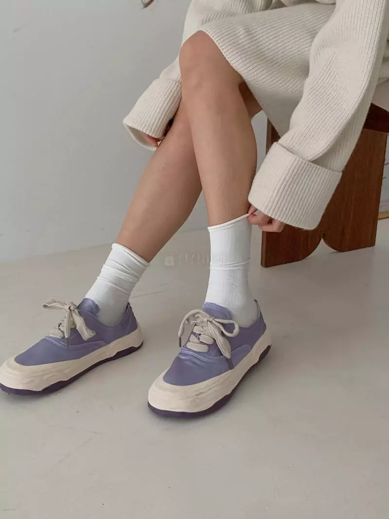 Golden Shoe - Korean Women Fashion - #momslook - dam1025 Sneakers - 7