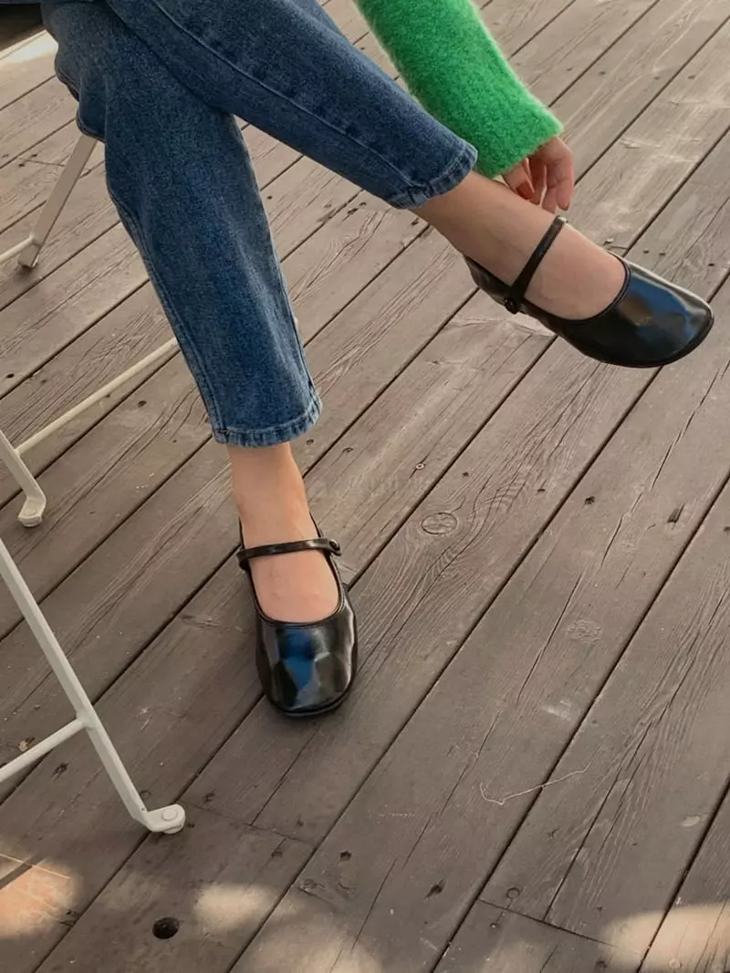 Golden Shoe - Korean Women Fashion - #momslook - dam1022 Flats - 10