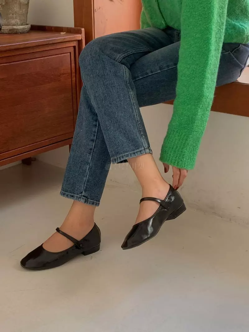 Golden Shoe - Korean Women Fashion - #momslook - dam1022 Flats - 12