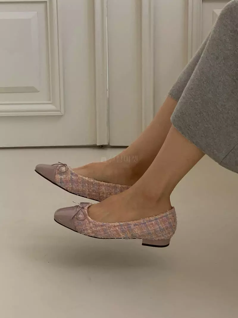 Golden Shoe - Korean Women Fashion - #momslook - dam1021  1 Flats - 11