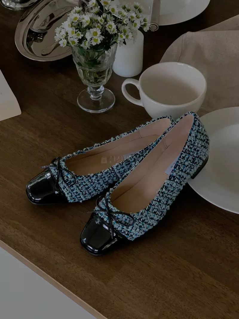 Golden Shoe - Korean Women Fashion - #momslook - dam1021  1 Flats - 7