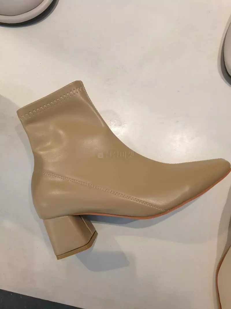 Golden Shoe - Korean Women Fashion - #momslook - dam0013 Ankle Boots - 12