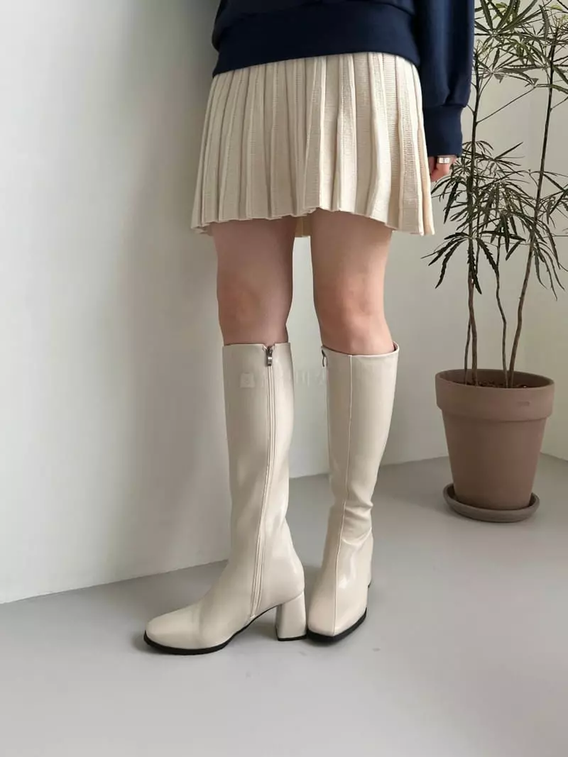 Golden Shoe - Korean Women Fashion - #momslook - by2619 Long Boots - 3