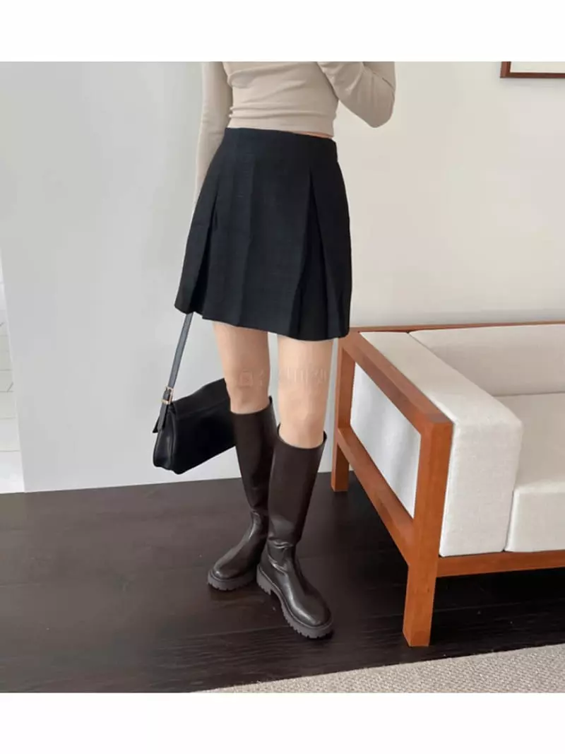 Golden Shoe - Korean Women Fashion - #momslook - bu1976 Long Boots - 11