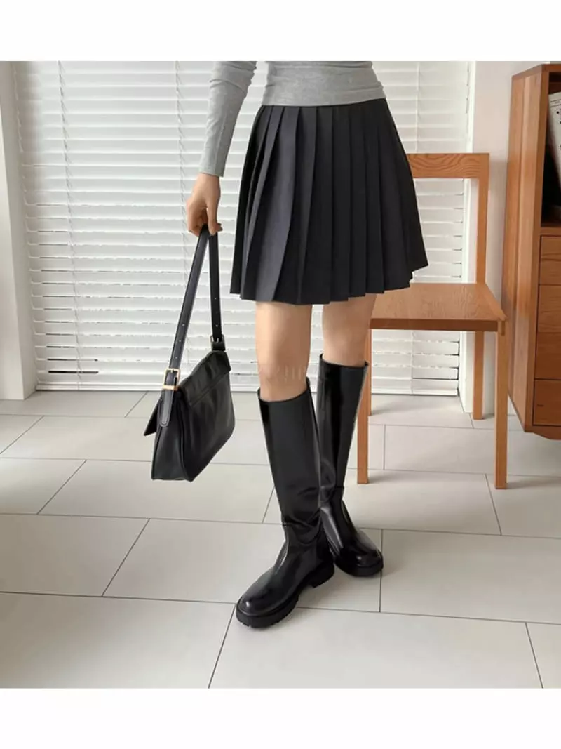 Golden Shoe - Korean Women Fashion - #womensfashion - bu1976 Long Boots - 4
