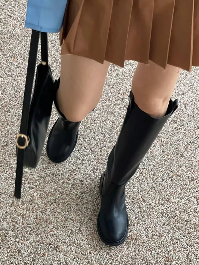 Golden Shoe - Korean Women Fashion - #pursuepretty - L8225 Long Boots - 5