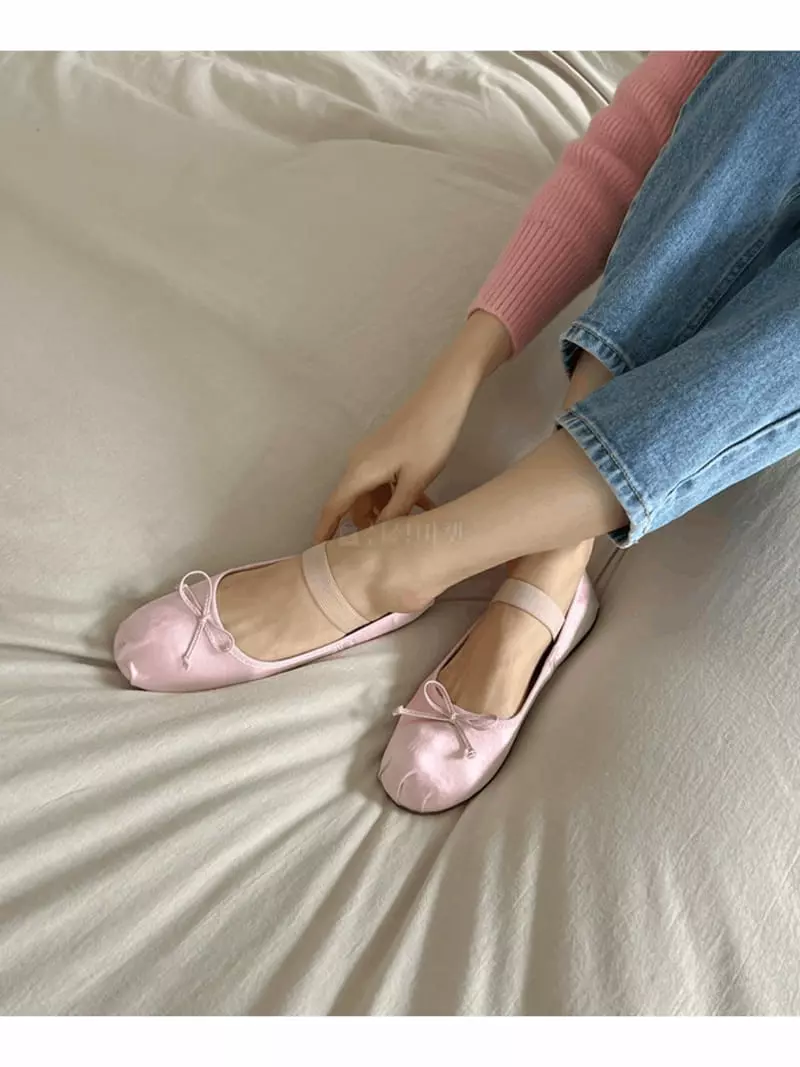 Golden Shoe - Korean Women Fashion - #pursuepretty - ka5406 Flats
