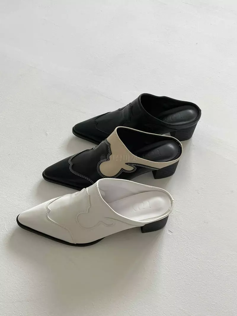 Golden Shoe - Korean Women Fashion - #pursuepretty - i1614 Slippers - 11