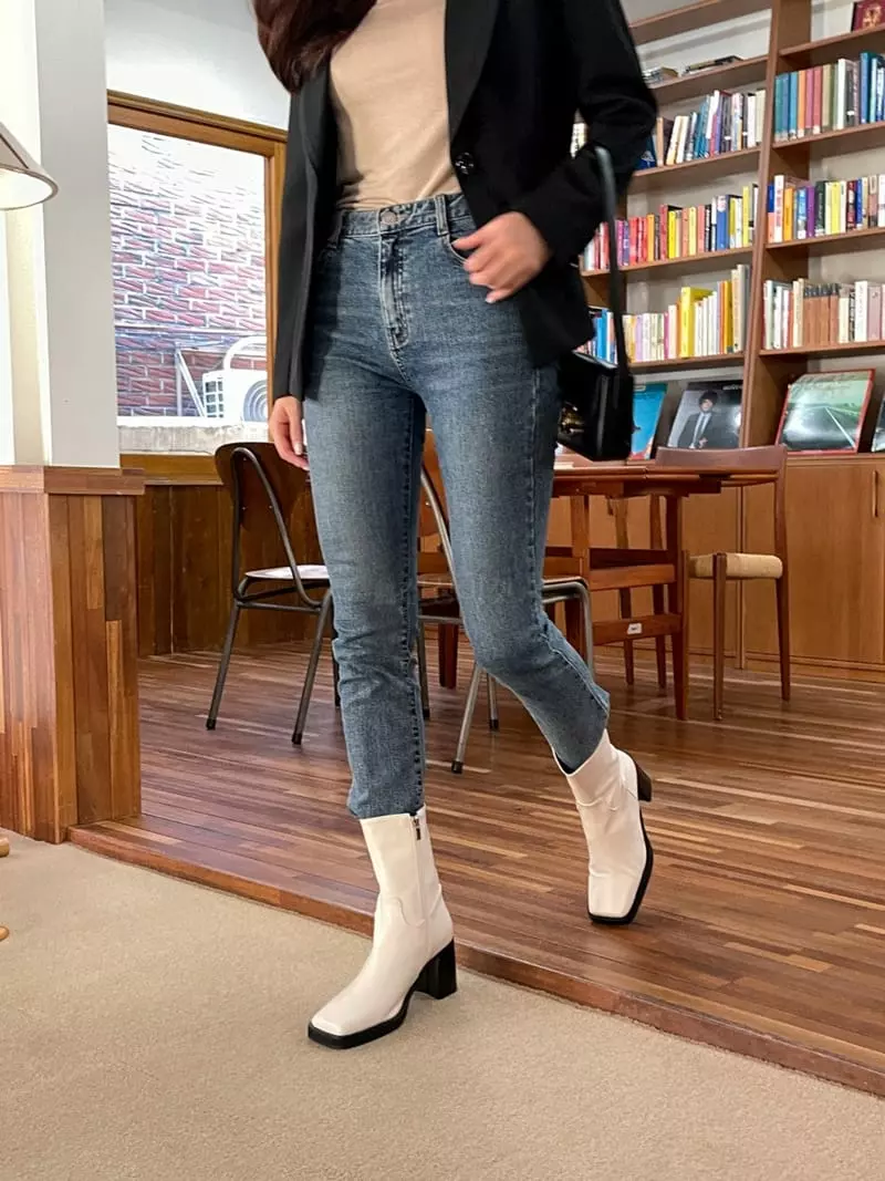 Golden Shoe - Korean Women Fashion - #pursuepretty - sty535 Boots - 2