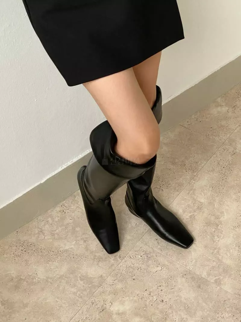 Golden Shoe - Korean Women Fashion - #pursuepretty - h2031 Long Boots - 6