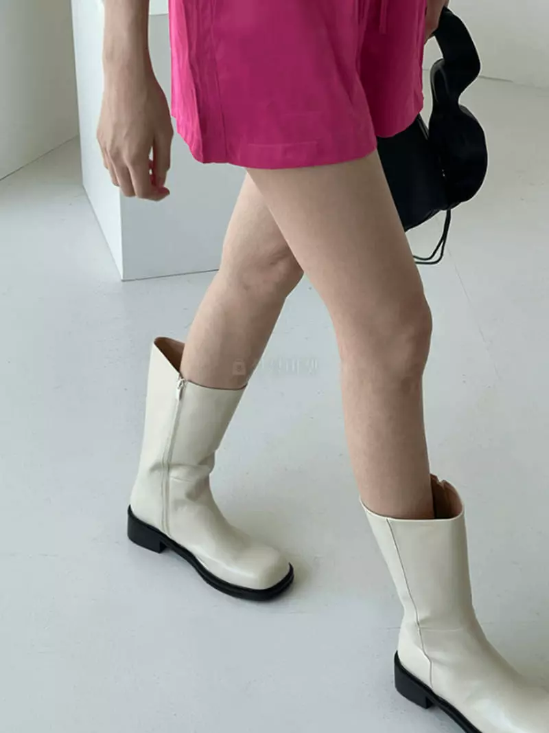 Golden Shoe - Korean Women Fashion - #restrostyle - LL8218 Boots - 11