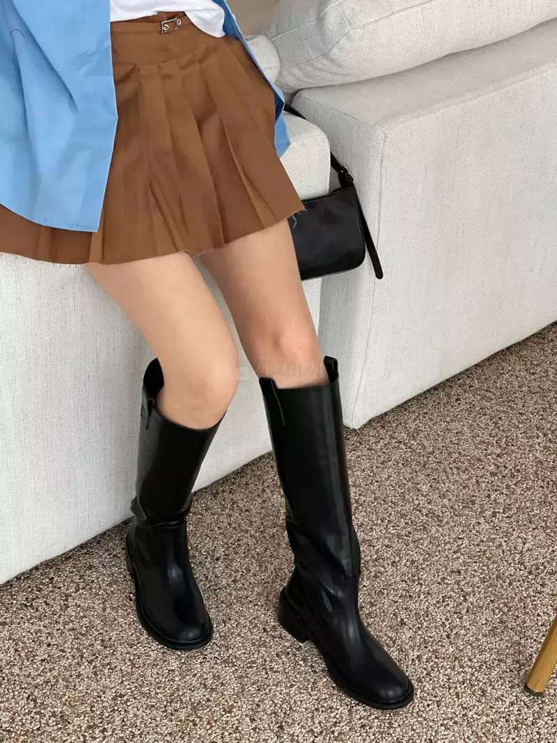 Golden Shoe - Korean Women Fashion - #restrostyle - L8225 Long Boots - 6