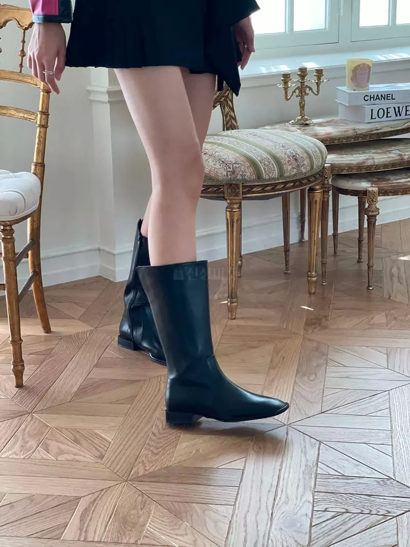 Golden Shoe - Korean Women Fashion - #pursuepretty - L8223 Boots - 4