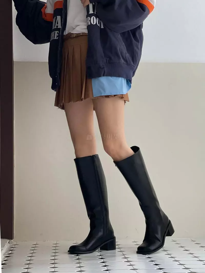Golden Shoe - Korean Women Fashion - #restrostyle - L8220 Boots - 3