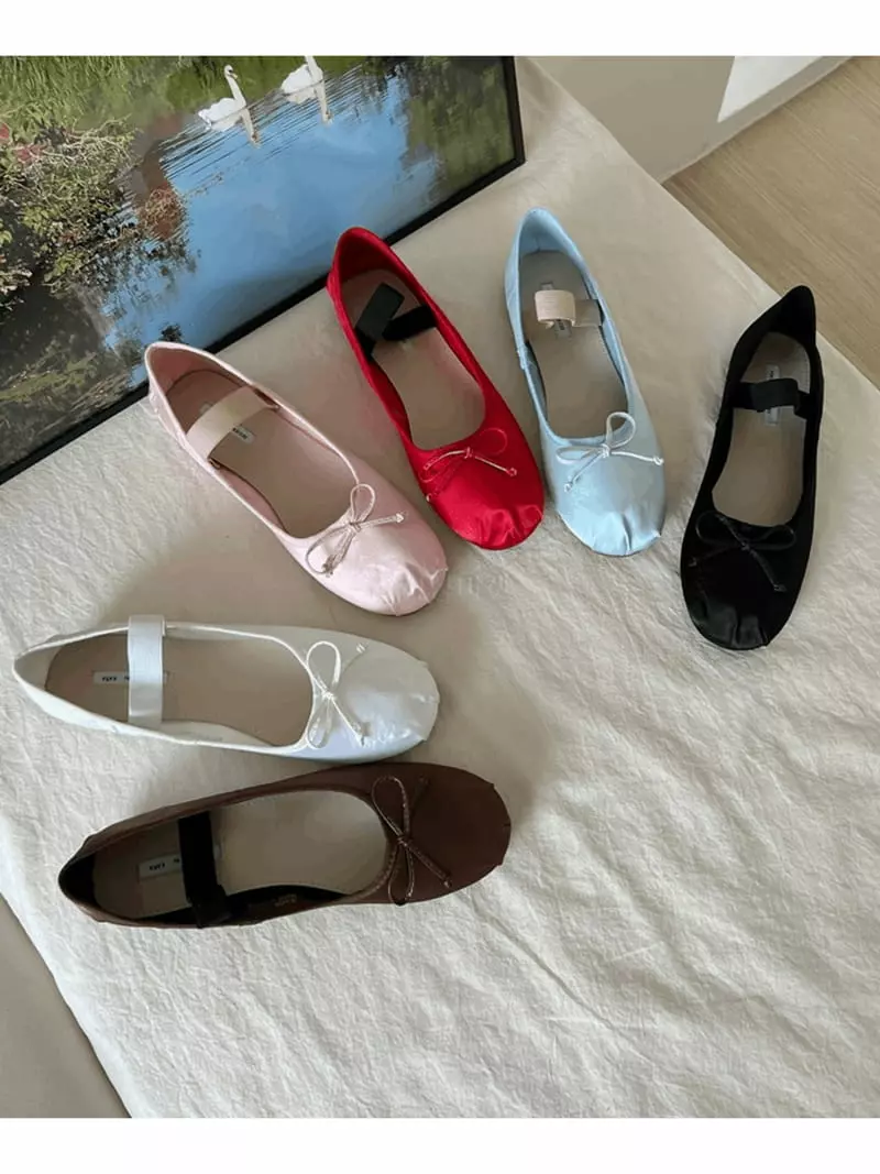 Golden Shoe - Korean Women Fashion - #restrostyle - ka5406 Flats - 2