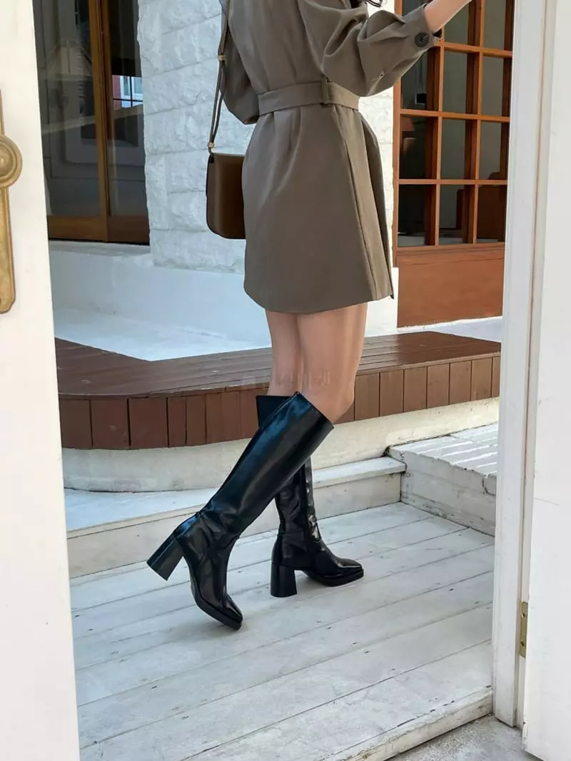 Golden Shoe - Korean Women Fashion - #pursuepretty - sty536 Long Boots - 4