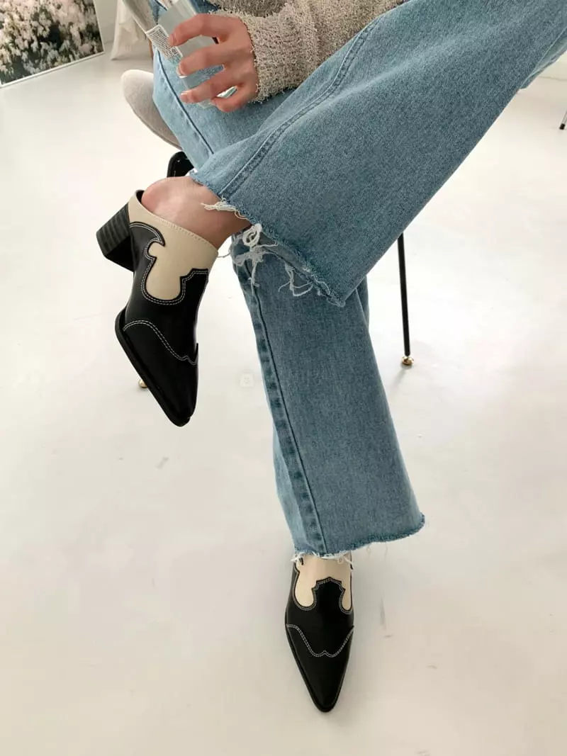 Golden Shoe - Korean Women Fashion - #restrostyle - i1614 Slippers - 12