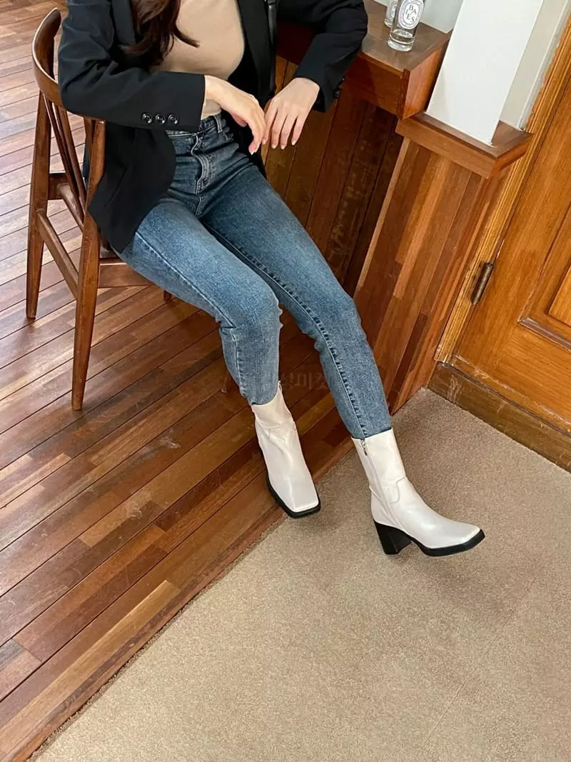 Golden Shoe - Korean Women Fashion - #restrostyle - sty535 Boots - 3