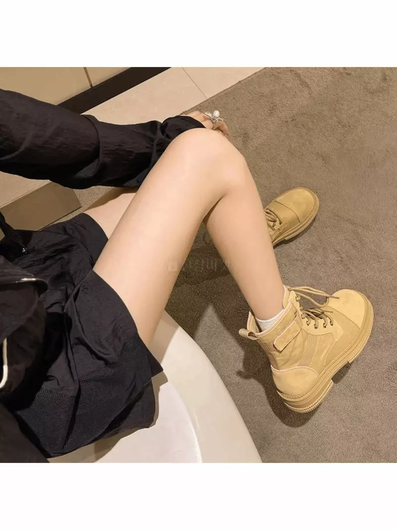 Golden Shoe - Korean Women Fashion - #romanticstyle - RN937 Boots - 7