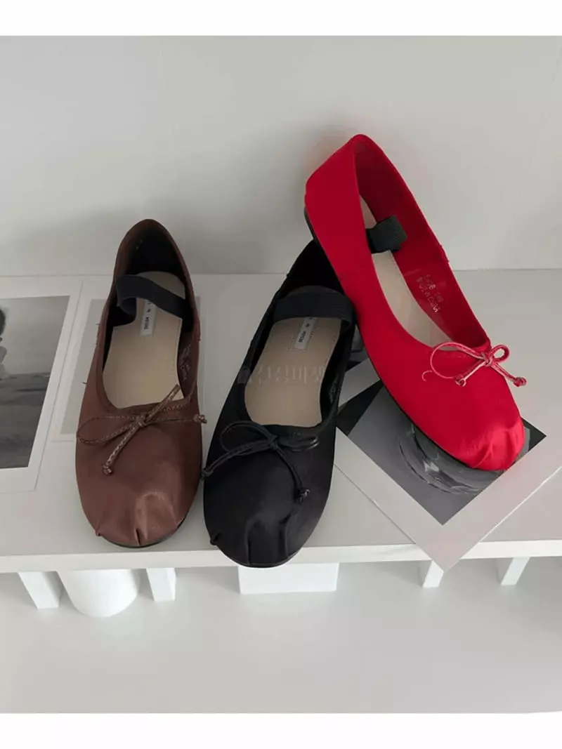 Golden Shoe - Korean Women Fashion - #romanticstyle - ka5406 Flats - 3