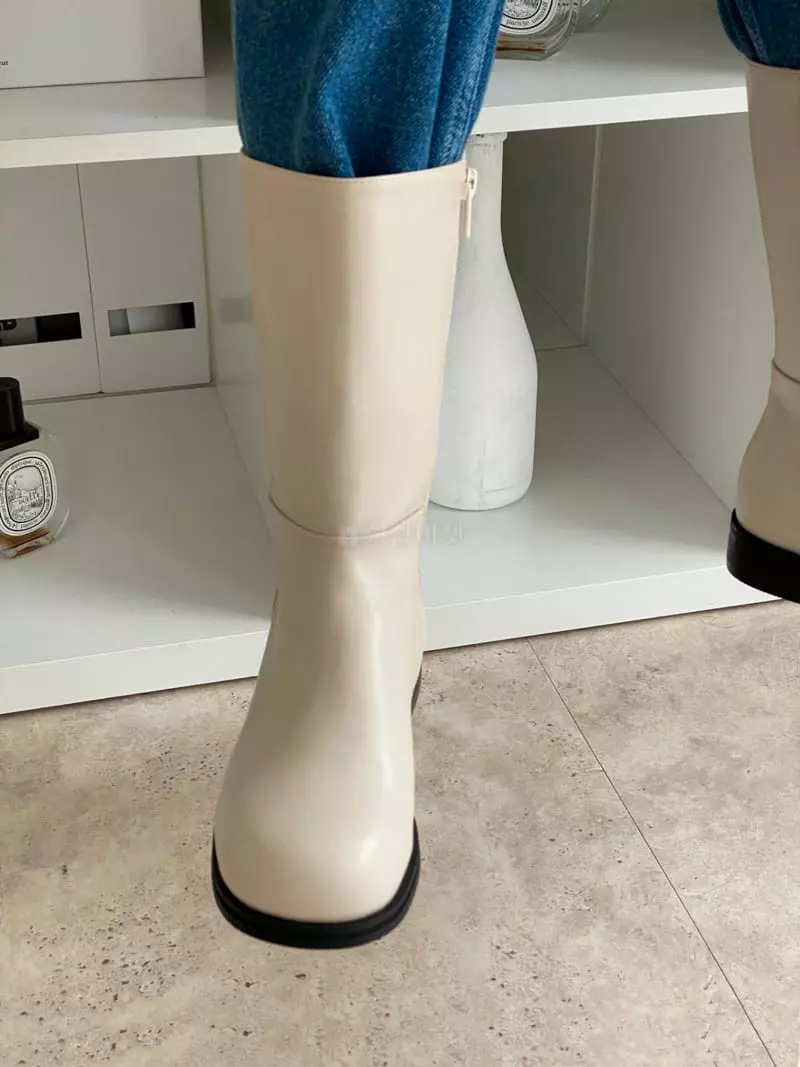 Golden Shoe - Korean Women Fashion - #romanticstyle - h2029 Boots - 7