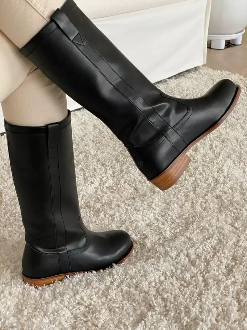 Golden Shoe - Korean Women Fashion - #romanticstyle - h2028 Boots - 6