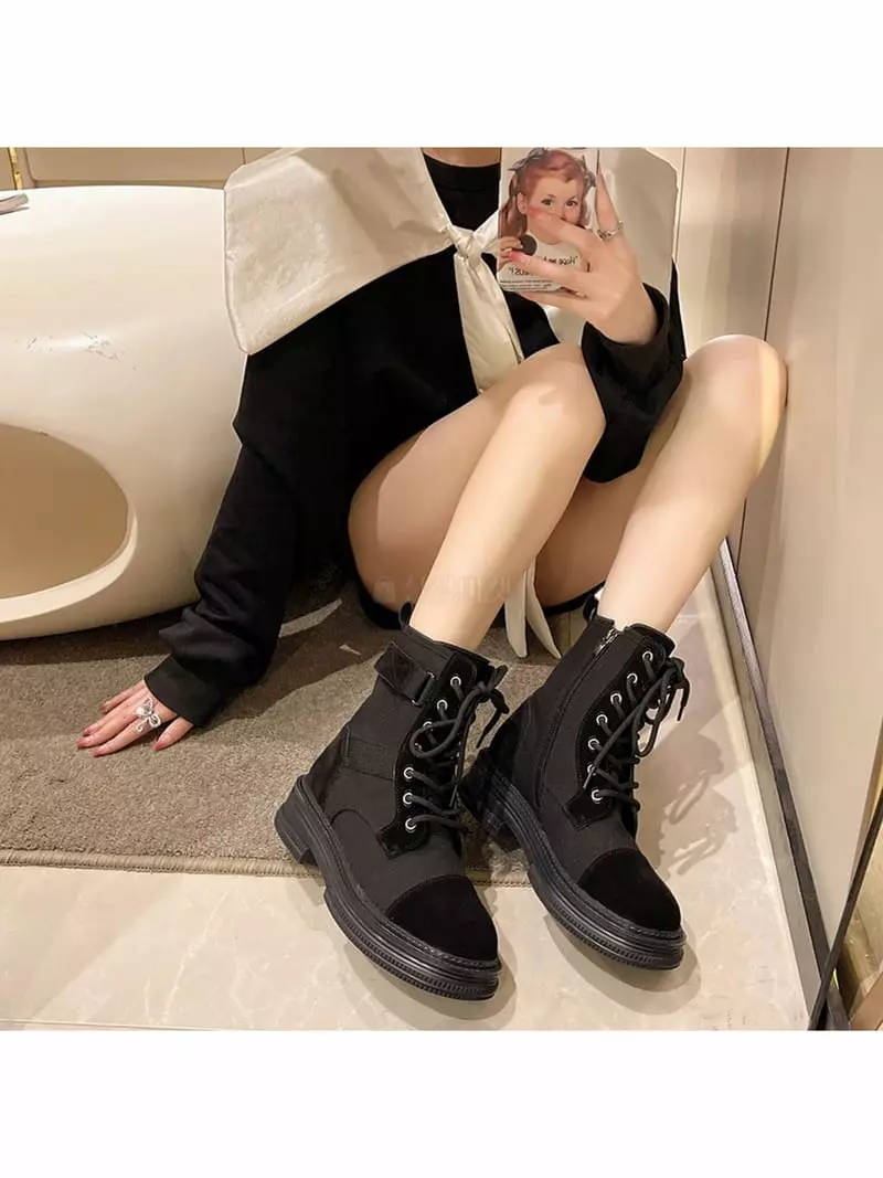 Golden Shoe - Korean Women Fashion - #shopsmall - RN937 Boots - 8