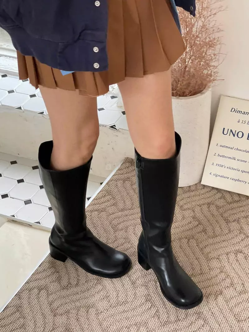 Golden Shoe - Korean Women Fashion - #shopsmall - L8220 Boots - 5